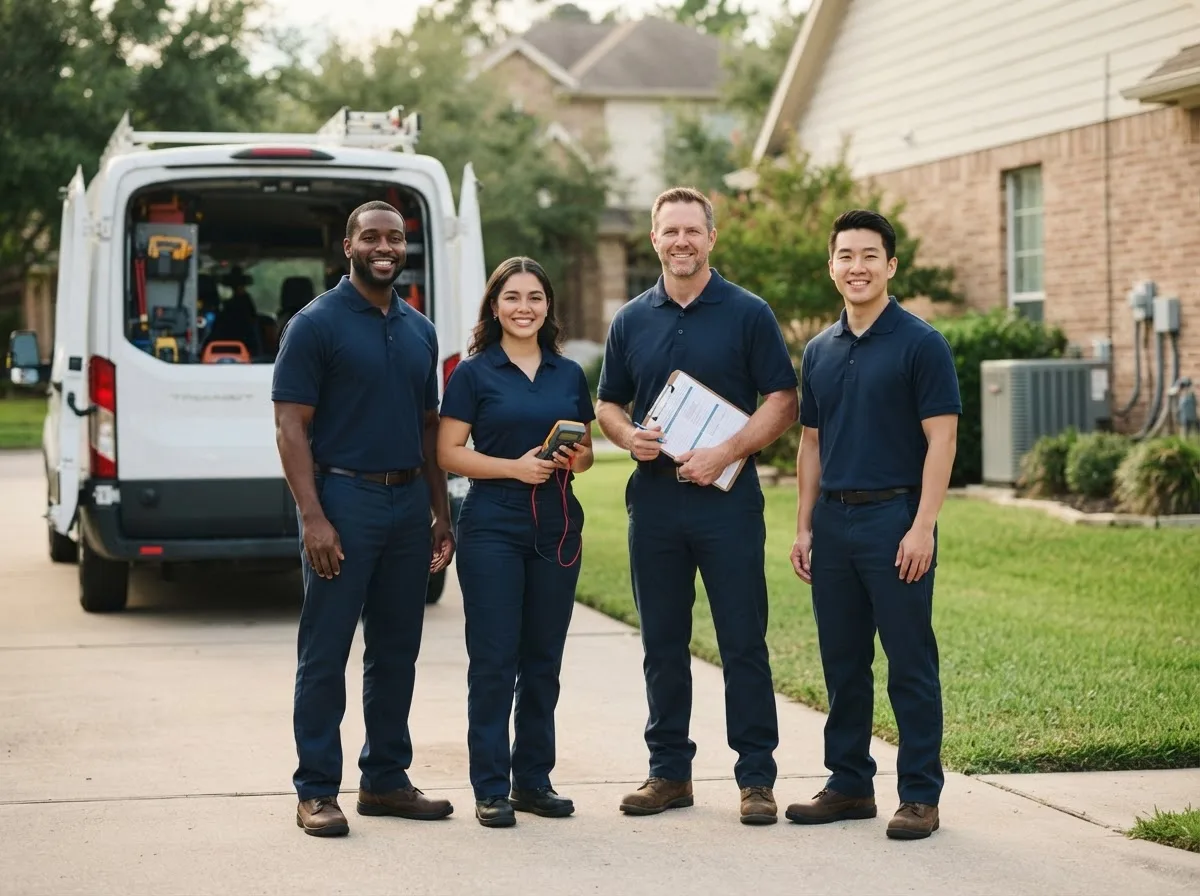 Certified HVAC technician near Richmond, TX
